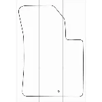 KIA СERATO Cоup 11-16 Лекала автоковриков векторные