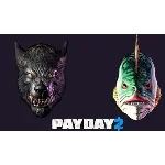 PAYDAY 2 Lycanwulf and The One Below Masks STEAM GLOBAL