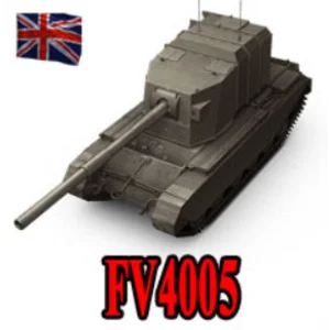 FV4005 STAGE II в ангаре ✔️ WoT Wargaming
