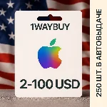 США🍎iTunes AppStore 2-100 USD Подарочная карта код cod