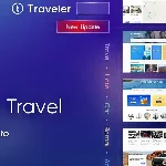 Traveler [3.1.1] - Русификация премиум темы 🔥💜