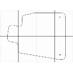 LEXUS GS 300-430 2005-2011 Лекала автоковриков