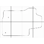 LEXUS GX 460 2009-2013 Лекала автоковриков