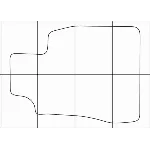 LEXUS LS 430 2000-2006 Лекала автоковриков