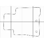 LEXUS LX 570 2012--Лекала автоковриков