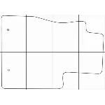 LEXUS RX 300, 330 2003-2008 Лекала автоковриков