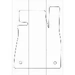 LEXUS RX-200T 2016--Лекала автоковриков