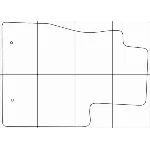 LEXUS RX-300, 330 (1997-2003) Лекала автоковриков
