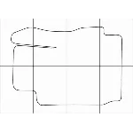 MAZDA 2 2009-- Лекала автоковриков вектор