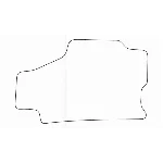 MAZDA 626 GF 1991-1997 Лекала автоковриков вектор