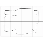 MAZDA CX-5 2012-- Лекала автоковриков вектор