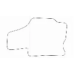 MAZDA XEDOS 6 1992-1999 Лекала автоковриков вектор