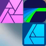 Affinity Photo / Designer / Luma Fusion