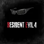 ✅Resident Evil 4  аксессуар для Леона Тёмные очки спорт