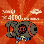 ✅Fallout 76: 4000 атомов (+1000 бесплатно)✅ПСН