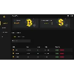 ReactJS UI kit for Crypto Wallet