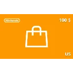 Подарочная карта Nintendo eShop 100 долл. US-регион