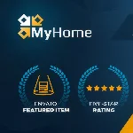 MyHome [4.0.3] - Русификация премиум темы 🔥💜