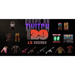 🔥 TWITCH DROPS 🔥 Rust 2024 🔥 29 раунд 🔥 15 Скинов🔥