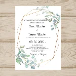 Открытка  на свадьбу  №702