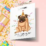 Открытка день рождения №Dog