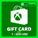 ⭐ПОДАРОЧНАЯ КАРТА XBOX LIVE⭐ 1-300 $ USD USA🇺🇸 БЫСТРО