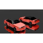 3D модель разбитого Nissan Skyline r32 low-poly