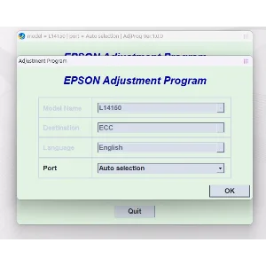 EPSON AdjProg Reset L14150 L14158