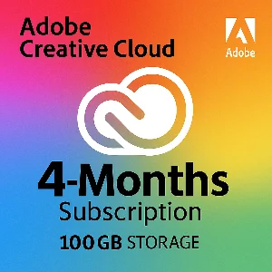 Adobe creative cloud 4 Months