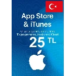 💳 App Store & iTunes Подарочная Карта  25 TRY🚀Турция