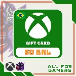 ❎Xbox Live Gift Card 50 BRL (ТОЛЬКО Бразилия) 🇧🇷