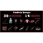 🔥 TWITCH DROPS 🔥 Rust 2024 🔥 30 раунд 🔥 14 Скинов🔥