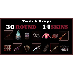 🔥 TWITCH DROPS 🔥 Rust 2024 🔥 30 раунд 🔥 14 Скинов🔥