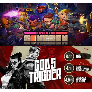 Enter the Gungeon + God´s Trigger | Почта 🔵🔴🔵