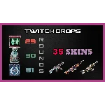 💎  TWITCH DROPS 💎 29+30+31💎 раунды ➡️ 35 Скинов