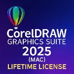CorelDRAW Graphics Suite 2025 для Mac Global Key 5 PC