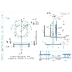 Чертежи для детали крышка задняя гидроцилиндра в компас