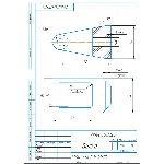 Чертеж МЧ00.45.00.03 вилка и модель детали в компасе
