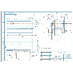 Чертеж МЧ00.45.00.02 призма и модель детали в компасе