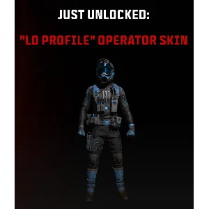 🔑Blue MONSTER ENERGY |MW3|Скин оператора «LO PROFILE»