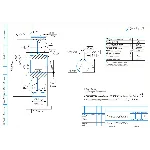 Чертеж детали колесо зубчатое в компасе (m=4, z=80)