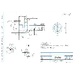 Штуцер М20х1,5; М16х1,5. Чертеж детали штуцер в компасе