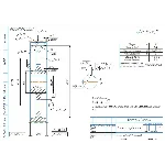 Колесо зубчатое прямозубое. Рабочий чертеж в компасе