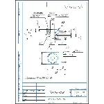 Угольник. Рабочий чертеж детали угольник в компасе