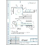 Штуцер-елочка угловой. Чертеж детали штуцер в компасе