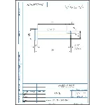 МЧ00.46.00.03 ось - рабочий чертеж детали