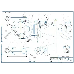 МЧ00.14.00.00 отводка ручная. Сборочный чертеж в компас