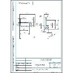 МЧ00.10.00.03 поршень. Рабочий чертеж детали в компасе