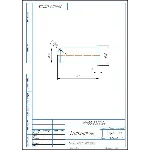 МЧ00.23.00.06 толкатель. Рабочий чертеж детали в компас