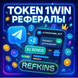 РЕФЕРАЛЫ TOKEN 1WIN • @TOKEN1WIN_BOT